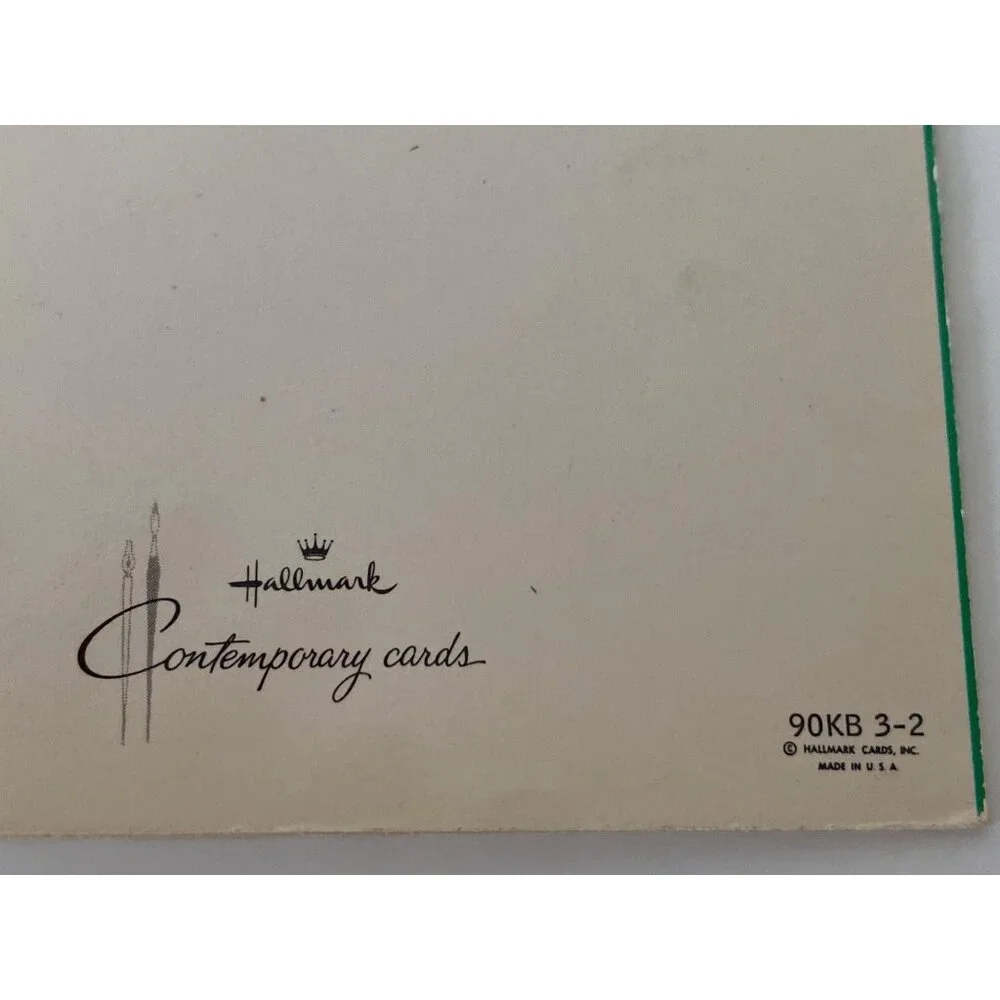 VTG Hallmark Contemporary Greeting Cards Birthday Lot of 5-No Envelopes